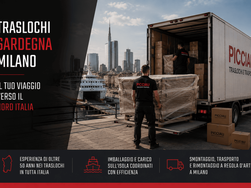 Traslochi Sardegna Milano: il Tuo Viaggio verso il Nord | Picciau